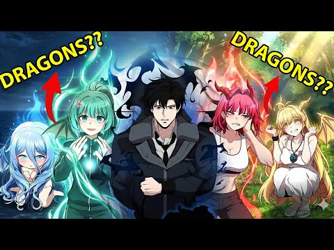 To save the world from destruction, he kidnapped the four dragons and protect them. |  Manhwa Recap
