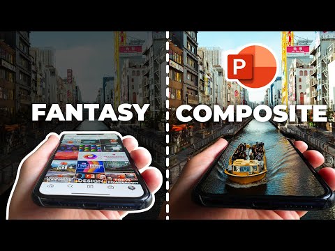Create a FANTASY COMPOSITE in 🔥PowerPoint🔥