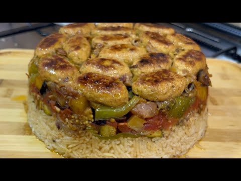 مقلوبة الخضار الاقتصادية حصريا على قناتي واول مرة على اليوتيوب رجعتلكم المقلوبة جزائرية بنننننة