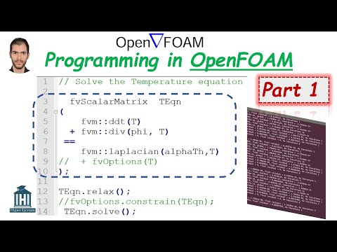 Programming in OpenFOAM: Adding energy equation Part 1