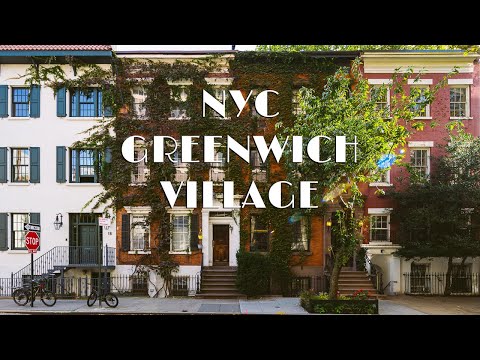 Fall in New York Cities West Village | NYC Greenwich Village Tour