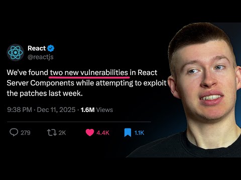 React Got Hacked Again (this is bad)