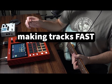 I forgot how FAST you can make stuff in the MPC