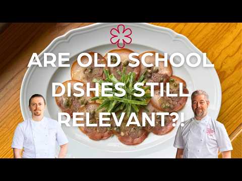 Pig's Head Carpaccio and Sauce Gribiche - My first dish