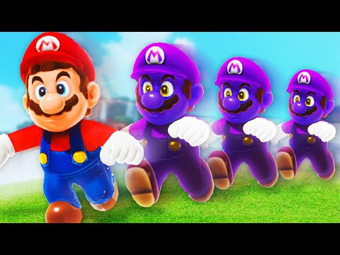 Mario Odyssey, aber Schatten-Marios JAGEN mich!