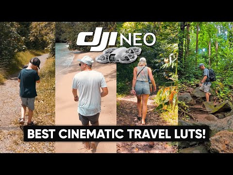 DJI Neo Cinematic Travel LUTs - Make Your Videos Look BETTER In Seconds!