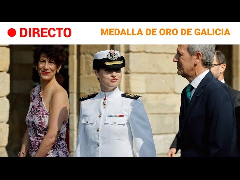 Princess Leonor: Receives the Galician Gold Medal with the protest of the Nationalist Nationalist...