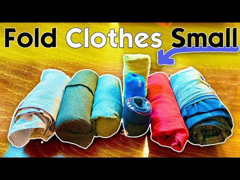 10 Space-Saving Ways to Fold Clothes