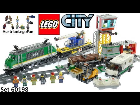 Lego City 60198 Cargo Train Speed Build
