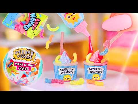 Make It Mini Food! MGA's Miniverse Make It Mini Spaces, Furniture, & Cafe Series 5