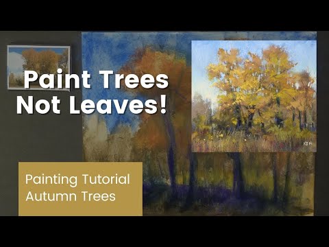 Paint Trees Not Leaves! Learn How to Paint More Suggestive Trees