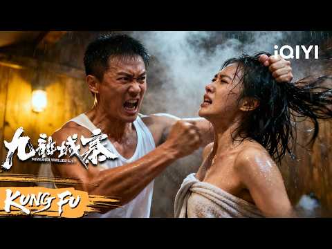A tough guy from Northeast China brutally beats a half-naked female assassin with every punch!