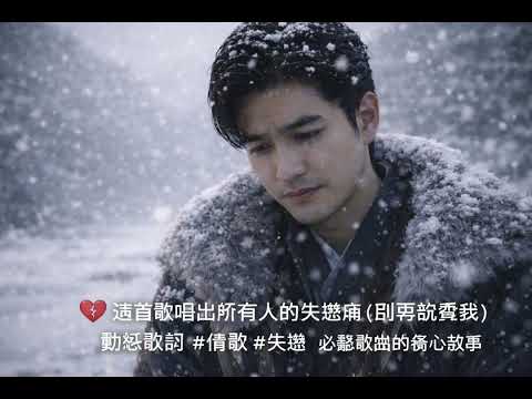 💔💔這首歌唱出所有人的失戀痛 《別再說愛我》動態歌詞 #情歌 #失戀 必聽歌曲的傷心故事💔