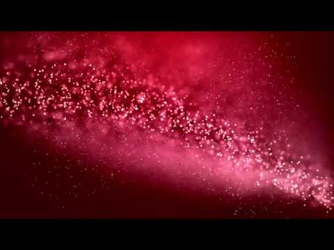Red Brilliant Glitter Particles | 4K Relaxing Screensaver