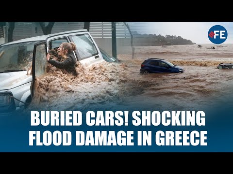 Athens Flood Disaster: Deadly Flash Rains Wreck Glyfada | Greece Weather Emergency