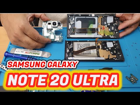 How To Replace Samsung Galaxy Note 20 Ultra 5G Screen | VERY  EASY WAY
