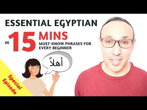 Learn Spoken Egyptian in 15 Minutes: Essential Egyptian Arabic Phrases Every Beginner Needs
