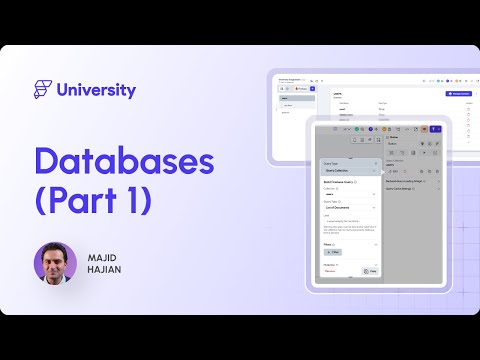 16. Databases Part 1: Firestore | FlutterFlow University Expert Training