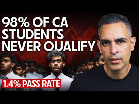 The Reality Check for CA - 1.4% Pass Rate, 10 Lakh Students! | Warikoo Careers Hindi