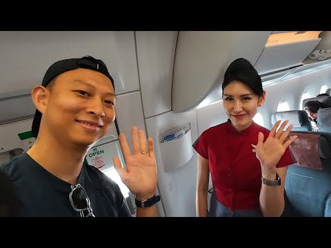 每個空姐都是穿了制服的林志玲, 出發台北讓我眼花撩亂