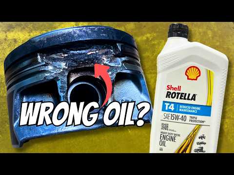 Why DIESEL Oil is Actually WORSE for Gas Engines!