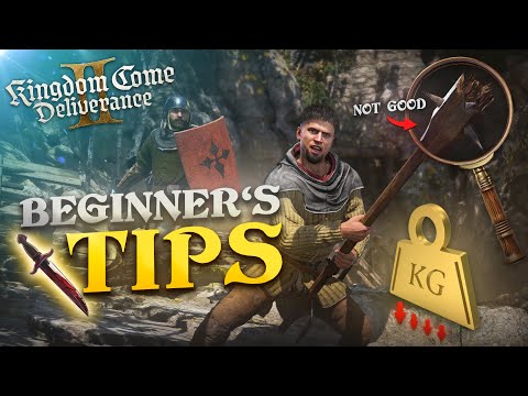 Kingdom Come Deliverance 2 - 25 Essential Beginner's Tips & Explanations (Gameplay Mechanics Guide)🔎