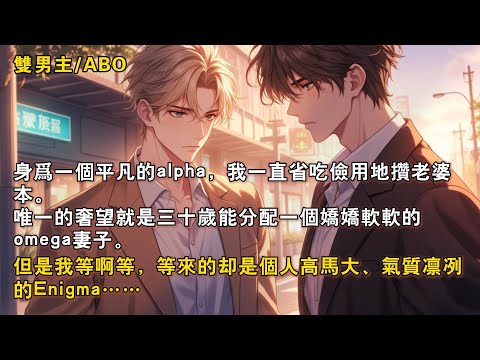 【完結雙男主】身爲一個平凡的alpha，我一直省吃儉用地攢老婆本。唯一的奢望就是三十歲能分配一個嬌嬌軟軟的omega妻子。但是我等啊等，等來的卻是個人高馬大、氣質凜冽的 Enigma……