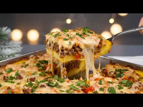 Mischen Sie Kartoffeln mit Eiern! Leckeres Abendessen-Rezept in 15 Minuten!