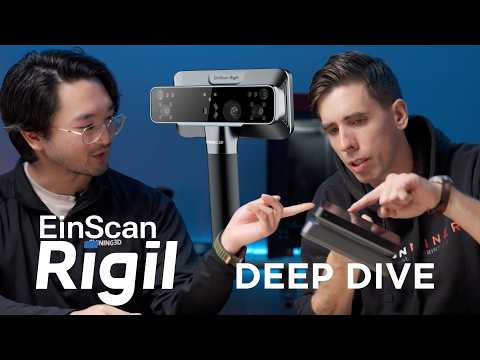 Einscan Rigil: Wireless Blue Laser and Color IR 3D Scanning for $4999