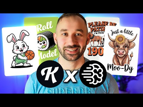 🔥KITTL + IDEOGRAM 2A = Easy Ai T-Shirt Designs! (UPDATE)