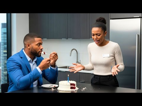 Elle célébrait son anniversaire seule… quand un millionnaire est venu manger la moitié de son gâteau