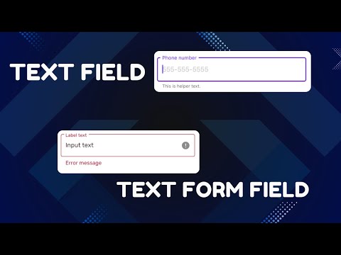 The Complete Flutter TextField and TextFormField