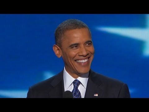 President Barack Obama DNC Speech Complete: Romney in 'Cold War Mind-Warp' - DNC 2012