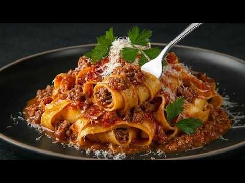 Incredibly delicious spaghetti in 15 minutes! A simple and tasty pasta recipe for dinner!
