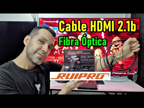 El mejor Cable HDMI 2 1b de Fibra Óptica Blindado de la marca RUIPRO