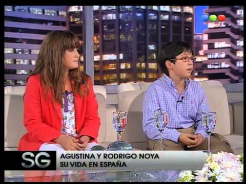 Agustina y Rodrigo Noya - Susana Gimenez 2007