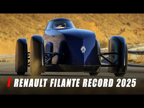 Renault Filante Record 2025 Covers 626 miles At Highway Speed On A Single Charge