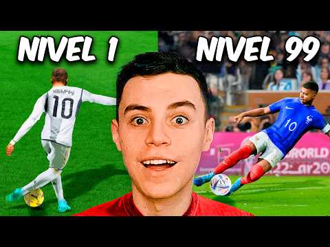 Goles IMPOSIBLES de Mbappe Nivel 1 a Nivel 100
