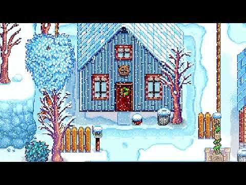 first snow... stardew valley chill music to work at home ☕