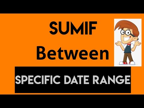 How to Sum Between Specific Date Range in Excel with Multiple criteria
