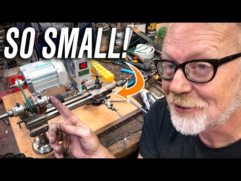 Adam Savage's New Mini Watchmakers Lathe!