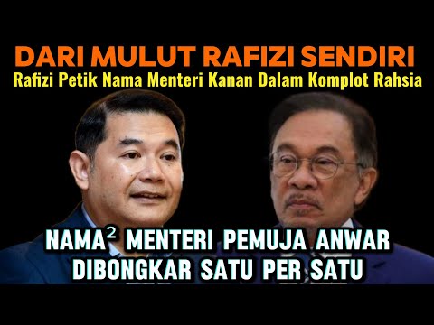 RAHSIA KABINET PECAH! Rafizi Dedah Nama Menteri Yang Menjadi Ejen Komplot Anwar Di Belakang?