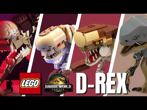 The 10 coolest LEGO D-Rex ideas you have to see!