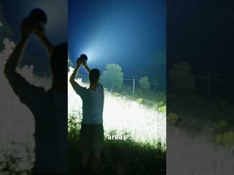 Flashlight for 1000$ vs 1$ #experiment #comparison