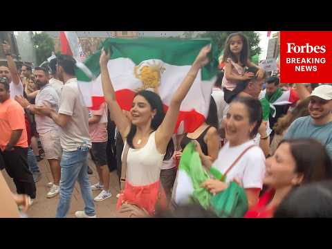 WATCH: Members Of Iranian Community In Sydney, Australia Celebrate U.S.-Israeli Strikes On Iran