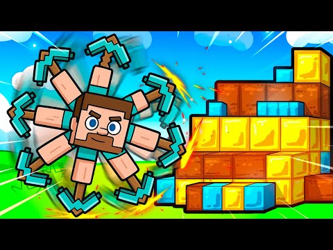 Unlocked Max Level Pickaxe in Merge & Dig!