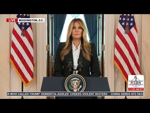 LIVE: First Lady Melania Trump Makes an Announcement - 10/10/25