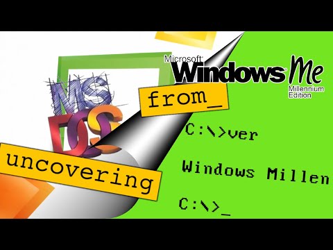 Restoring MS-DOS 8 and DOS Mode, deeply buried beneath Windows Me