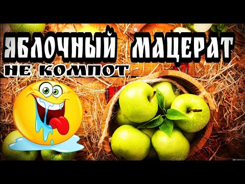 Правильный Яблочный мацерат . Яблочный нектар .