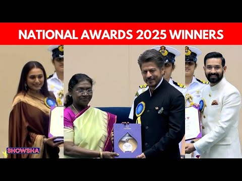 71st National Film Awards: Shah Rukh Khan, Rani Mukerji, Vikrant Massey Receive Top Honours | WATCH